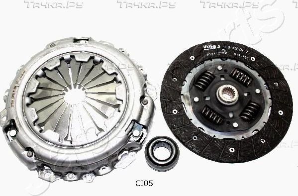 Сцепление (комплект) (в сборе) Japanparts для Citroen C2 2003-2010. Артикул KF-CI05