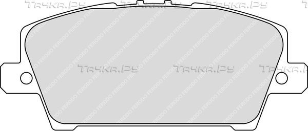 Тормозные колодки FERODO RACING DS2500. Артикул FCP1859H