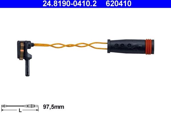 Датчик износа тормозных колодок  ATE. Артикул 24.8190-0410.2