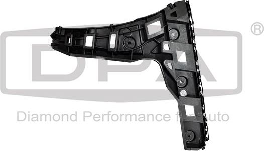Кронштейн бампера DPA левый для Volkswagen Jetta VII 2017-2026. Артикул 88071859202