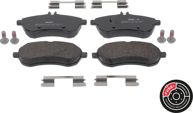 Тормозные колодки Ferodo Premier Eco Friction передние для Mercedes-Benz SLC I (R172) 2016-2026. Артикул FDB1978