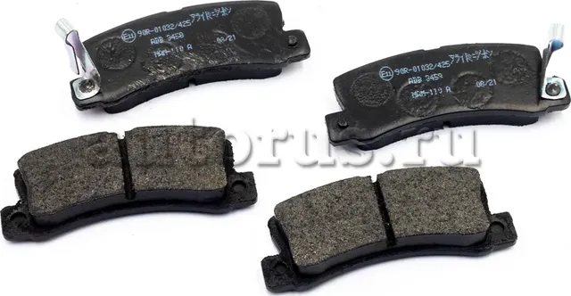 Колодки тормозные дисковые | зад | (Allied Nippon). Артикул ADB3458