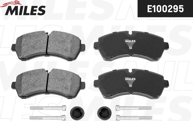 Тормозные колодки Miles (Semi-Metallic). Артикул E100295