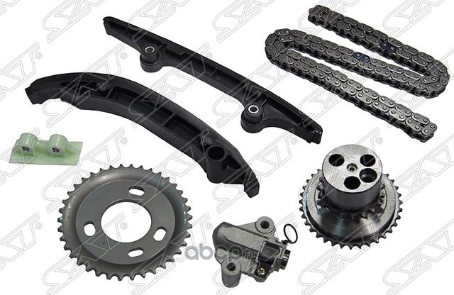 Комплект цепи ГРМ 2.2D P22DTE4HVQVFACITROENFIA (SAT). Артикул TKCIT004