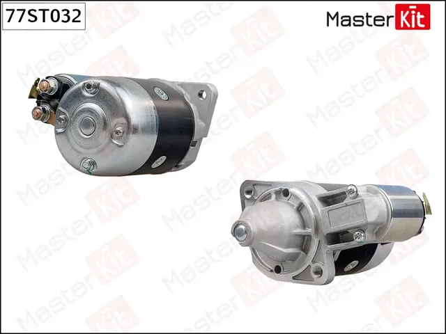 77ST032 Стартер\ HYUNDAI ACCENT  KIA RIO (0.9kw) (Master KIT). Артикул 77st032