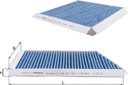 Салонный фильтр Mahle CareMetix®. Артикул LAO 129