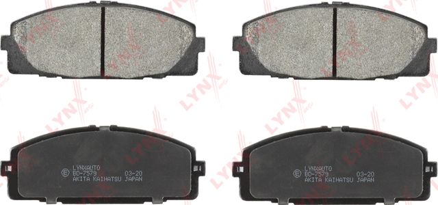 Тормозные колодки LYNXauto. Артикул BD-7579