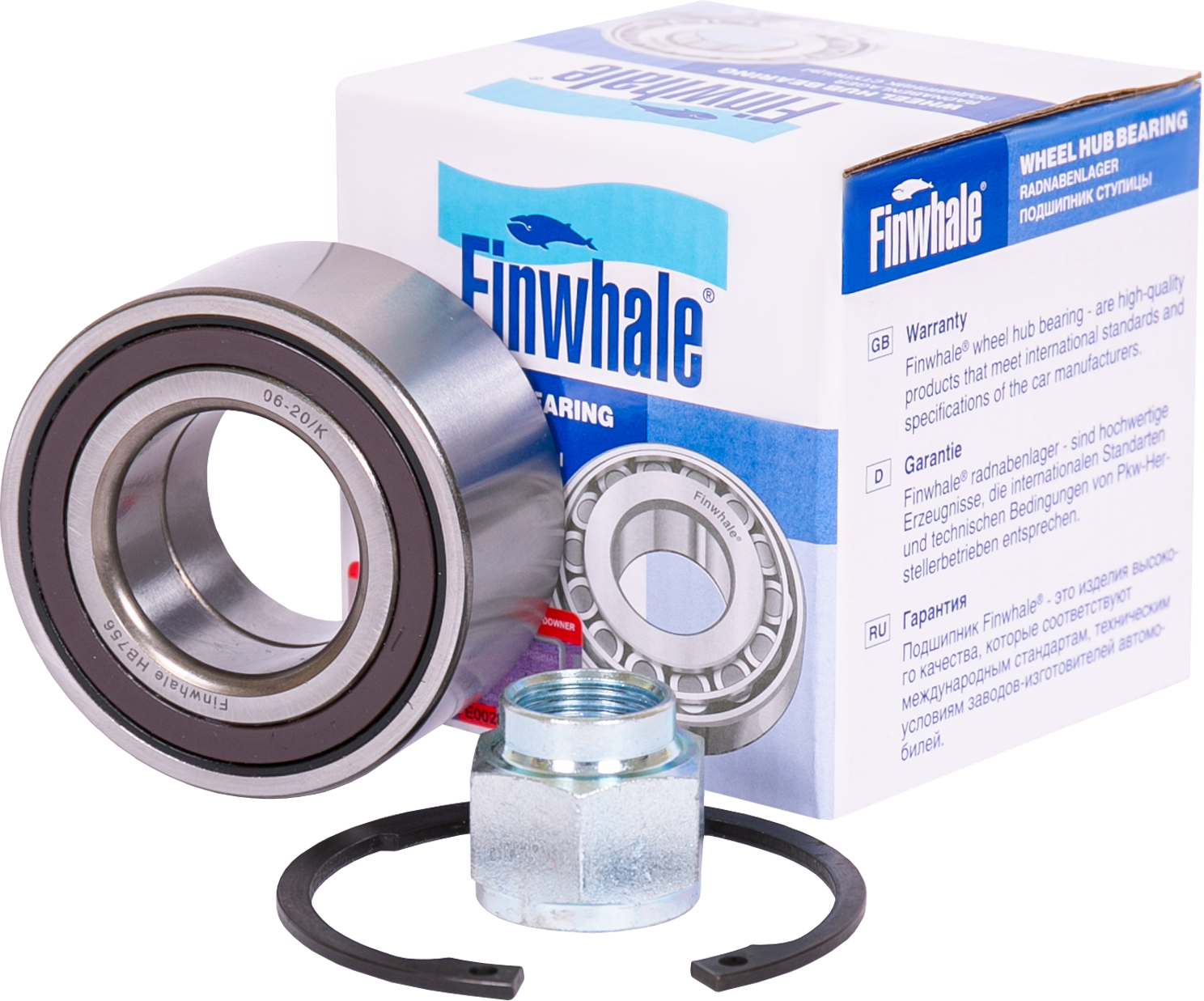 Ступичный подшипник (комплект) Finwhale. Артикул HB756