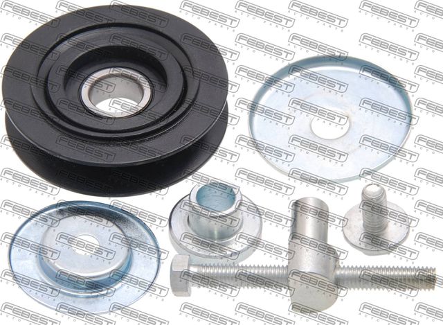 Натяжной ролик (натяжитель) приводного поликлинового ремня Febest для Nissan Patrol Y60 1994-1997. Артикул 0287-Y60