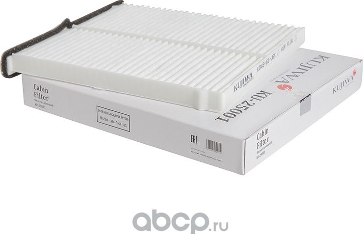 Фильтр салона KU25001 KUJIWA KD4561J6X MAZDA Kujiwa. Артикул KU25001