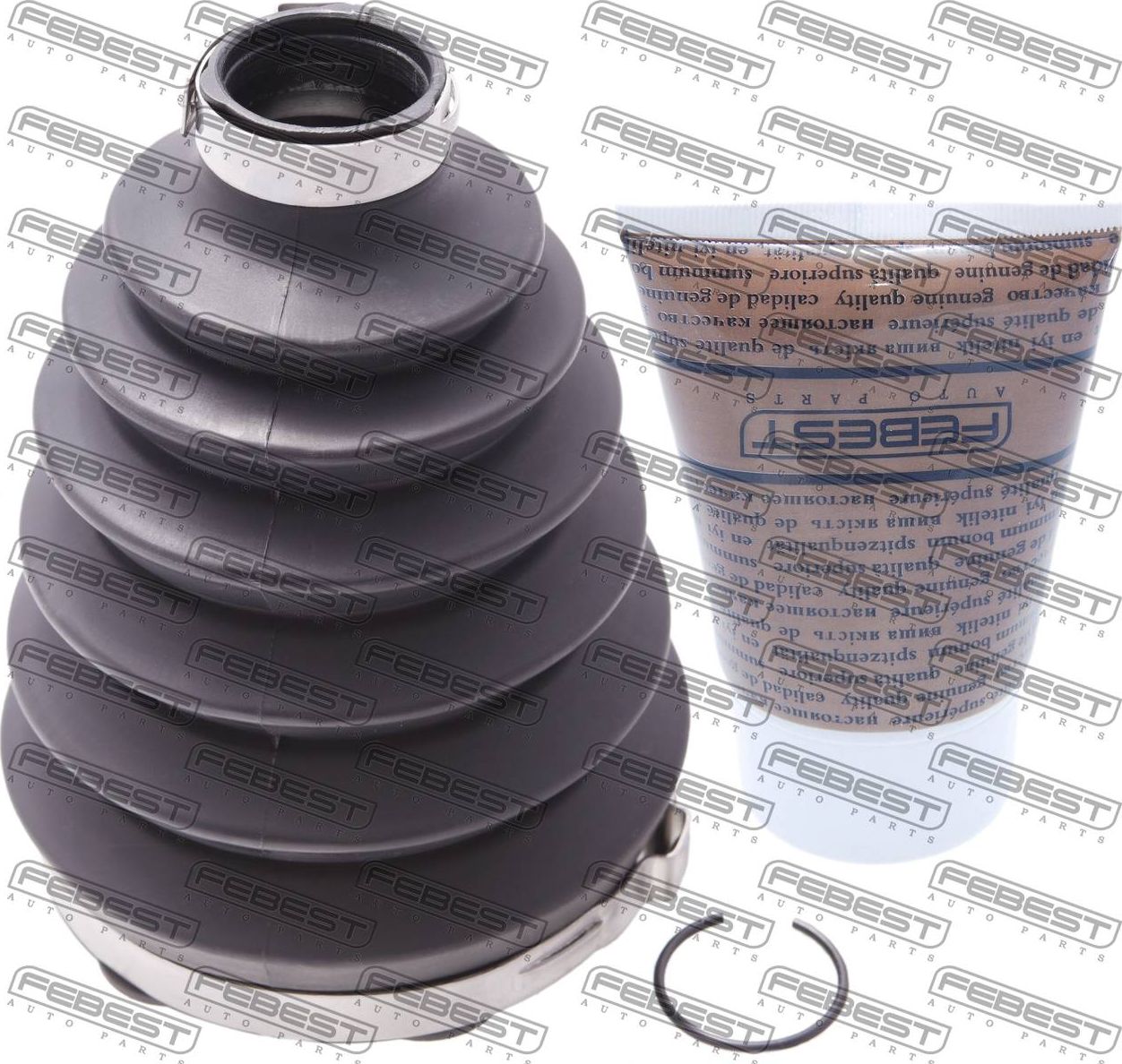 Пыльник ШРУСа наружный Febest (поливинилхлорида). Артикул 1217P-H1