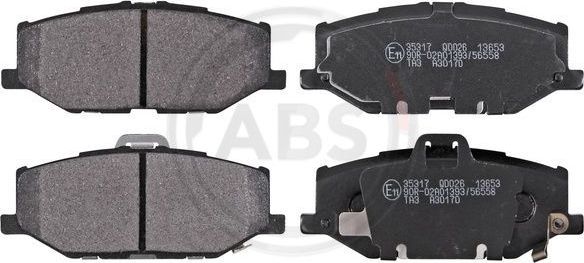 Тормозные колодки ABS. Артикул 35317