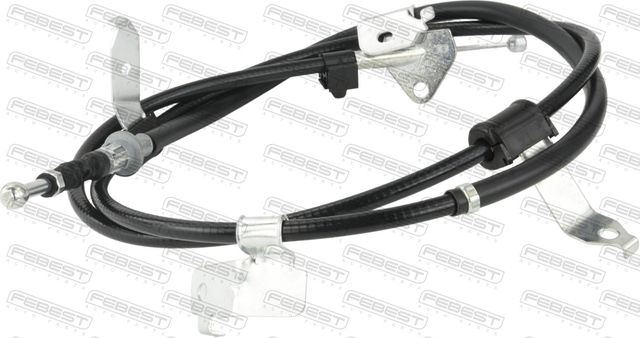 Трос ручника (тросик ручного тормоза) Febest. Артикул 01100-ZRE152RH