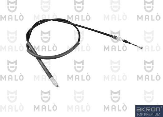 Трос ручника (тросик ручного тормоза) Malò. Артикул 26433