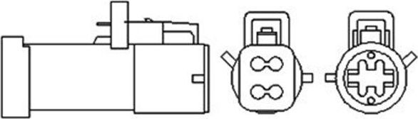 Лямбда-зонд (кислородный датчик) Magneti Marelli. Артикул 466016355070