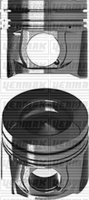Поршень Yenmak для Renault Master III 2010-2026. Артикул 31-04187-050