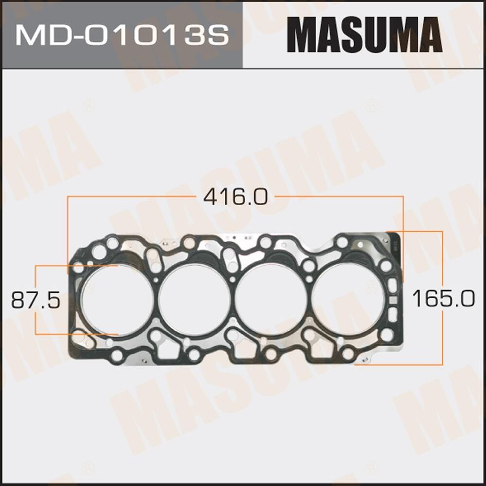 Прокладка ГБЦ Masuma. Артикул MD-01013S