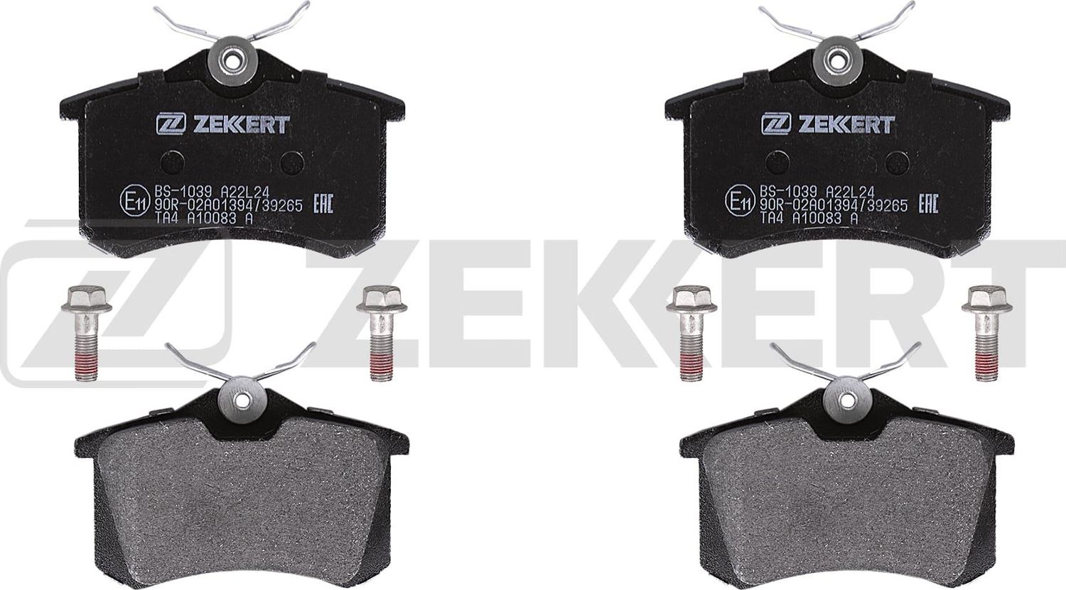 Тормозные колодки Zekkert. Артикул BS-1039