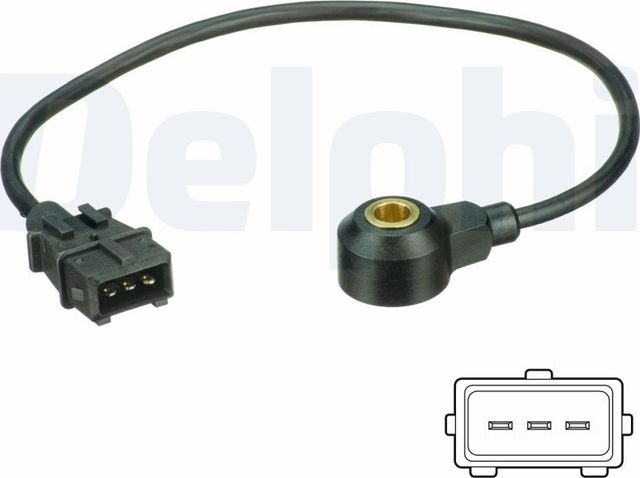 Датчик детонации Delphi для Peugeot 406 I 1996-2004. Артикул AS10214