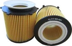 Масляный фильтр Alco Filters для BMW 5 VI (F10/F11/F07) 2010-2017. Артикул MD-891