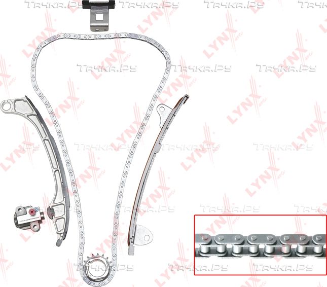 Цепь ГРМ LYNXauto для Toyota Venza I 2008-2016. Артикул TK-0044