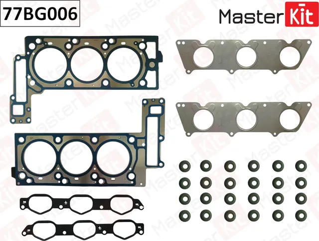 Комплект прокладок ГБЦ MB M272 левый/правый (Master KIT). Артикул 77BG006