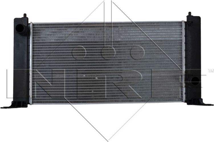 Радиатор охлаждения двигателя NRF (алюминий). Артикул 53603