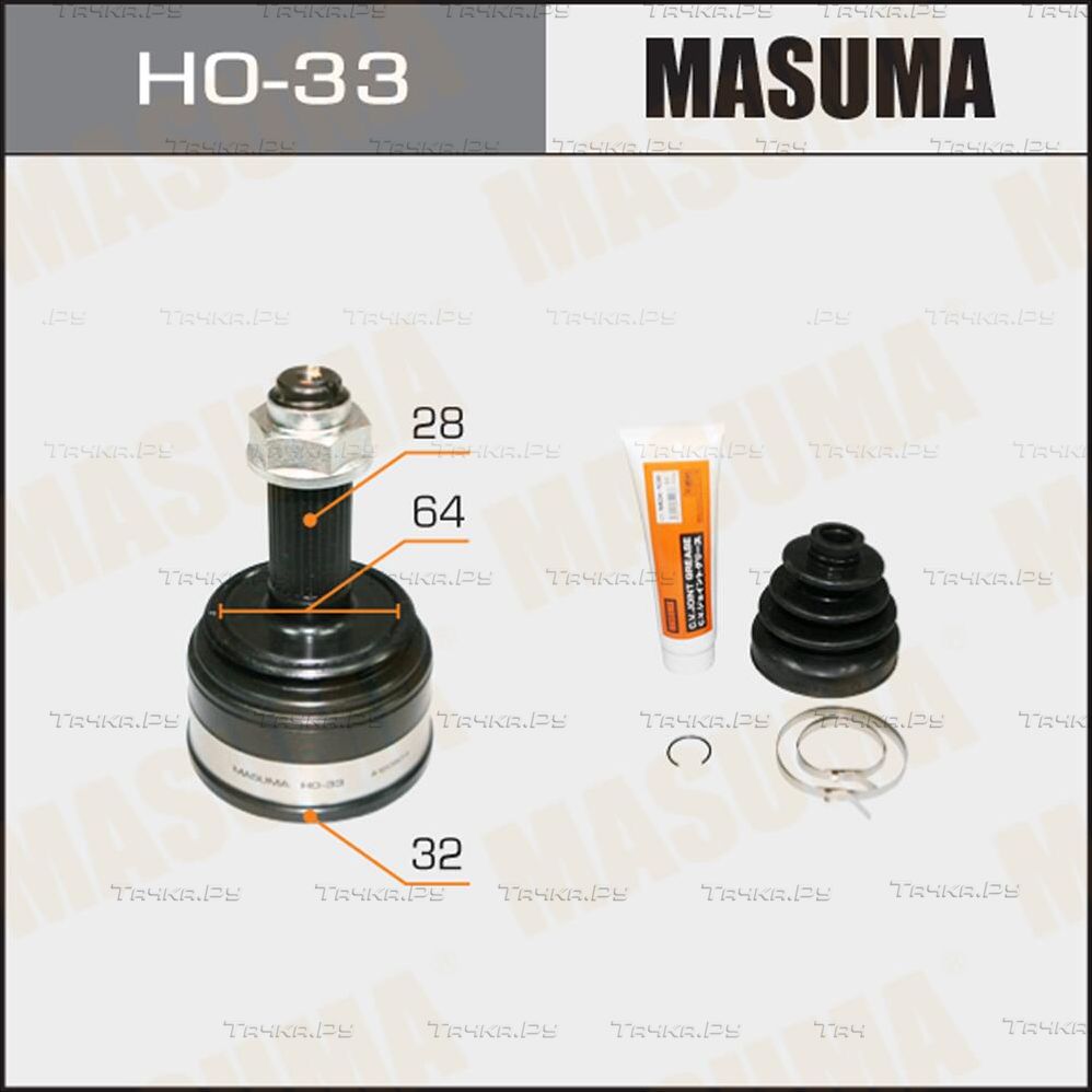 Шрус наружный (граната) Masuma. Артикул HO-33