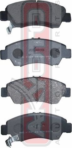 Тормозные колодки Akyoto Packing AKYOTO. Артикул AKD-1159