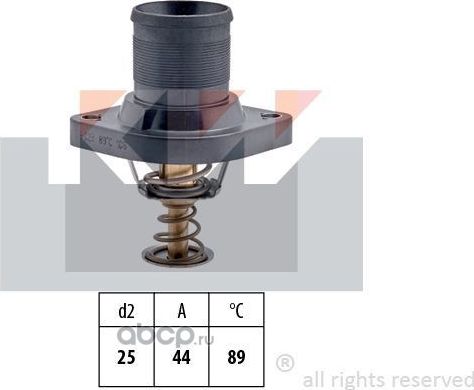 Термостат системы охлаждения (Facet). Артикул 580423