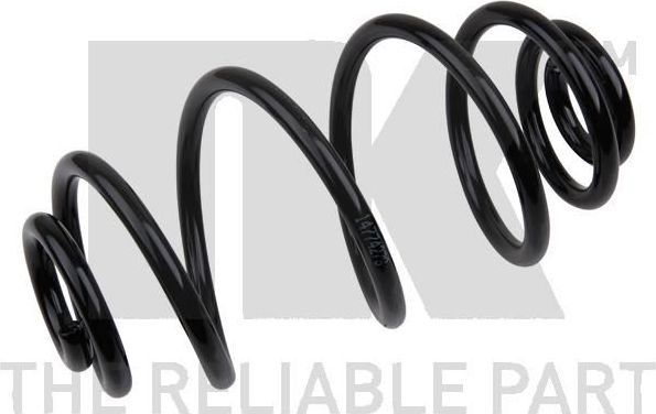 Пружина подвески NK задняя правая/левая для Opel Astra G 1998-2004. Артикул 543647