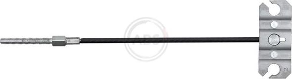 Трос ручника (тросик ручного тормоза) ABS для Nissan Micra K13 2010-2016. Артикул K13721