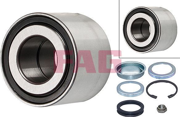 Ступичный подшипник (комплект) Fag задний для Citroen Saxo 1996-1999. Артикул 713 6502 90