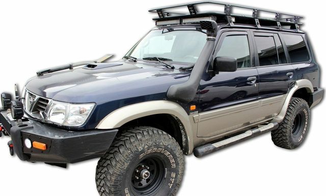 Дефлекторы Heko для окон Nissan Patrol Y61 1998-2009. Артикул 24232