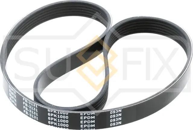 Ремень поликлиновый 6PK1000 (Sufix). Артикул FB3131