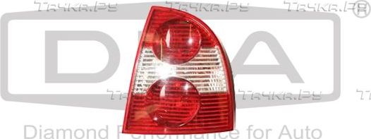 Фонарь задний DPA правый для Volkswagen Passat B5 2000-2005. Артикул 99451183502