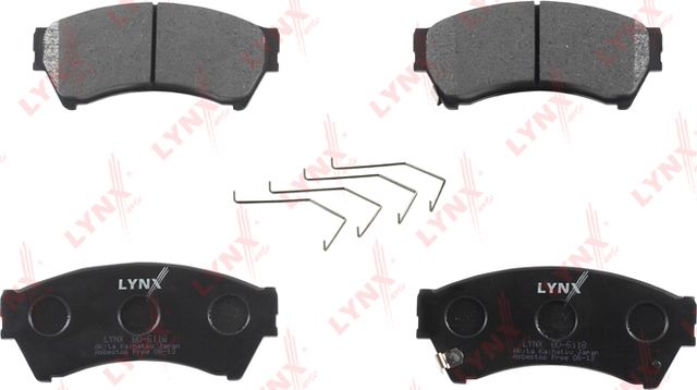 Тормозные колодки LYNXauto передние для FAW Besturn B70 2014-2014. Артикул BD-5118