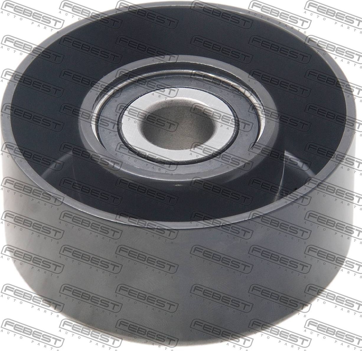 Направляющий (ведущий) ролик приводного поликлинового ремня Febest. Артикул 1288-H100