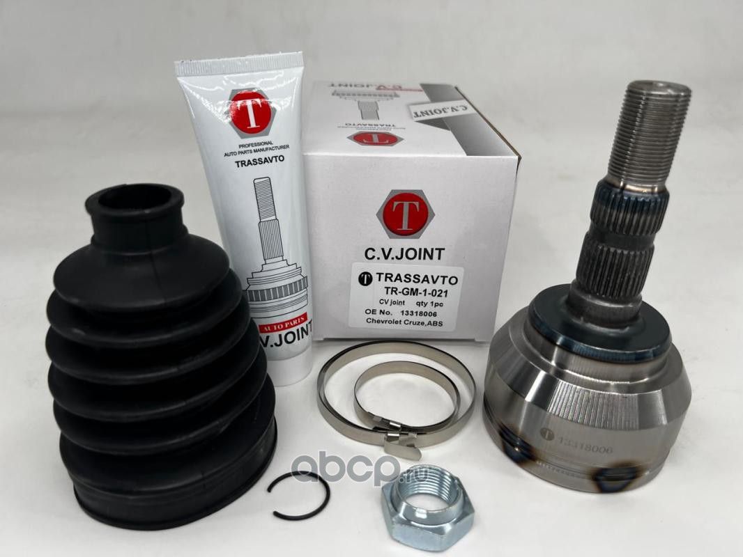 ШРУС наружный | перед прав/лев | 33/31 (Trassavto). Артикул TRGM1021