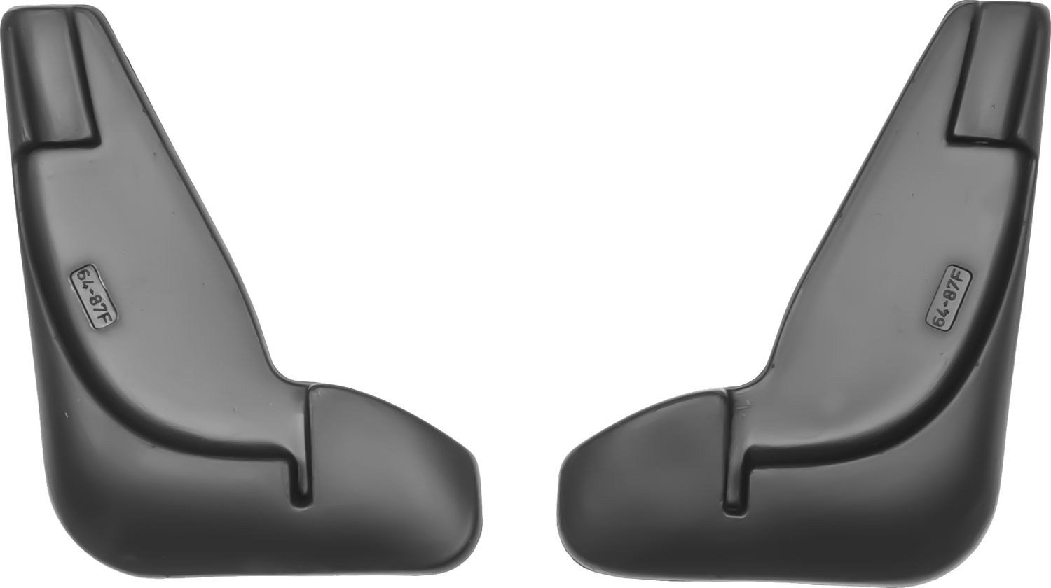 Брызговики "Norplast" передняя пара для Peugeot Partner I (Origin) 2002-2012. Артикул NPL-Br-64-87F