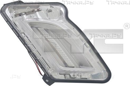 Фонарь габаритный TYC левый для Volvo V60 I 2010-2013. Артикул 12-5288-00-9