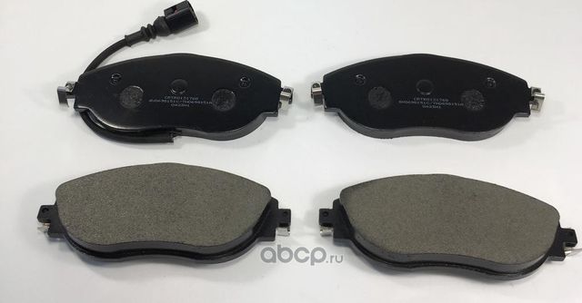 Колодки торм. передние Cartronic CRTR0131768 Аналог 8V0698151C/ 7N0698151A/ 7N06 Cartronic. Артикул CRTR0131768