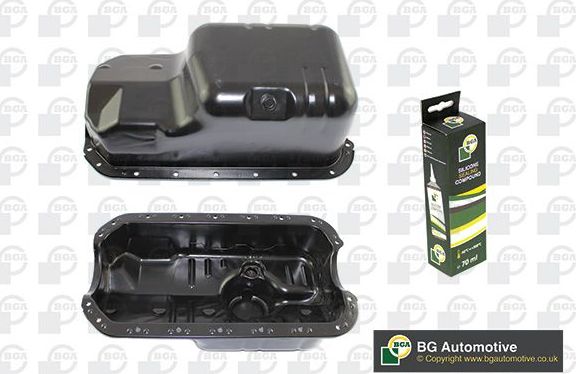 Масляный поддон картера двигателя BGA для Honda Civic VII 2000-2005. Артикул SP2504