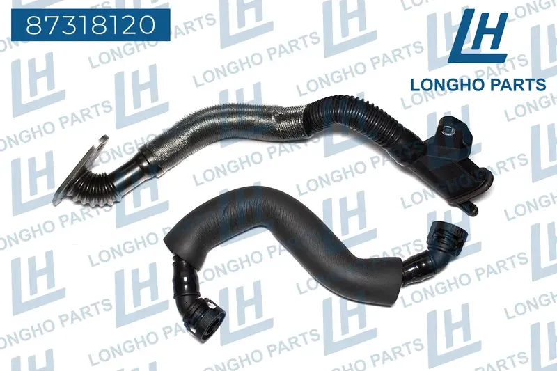 Патрубки вентиляции картеных газов / AUDI A3, A4, A5, A6 1.8TFSI САВА (Longho). Артикул 87318120