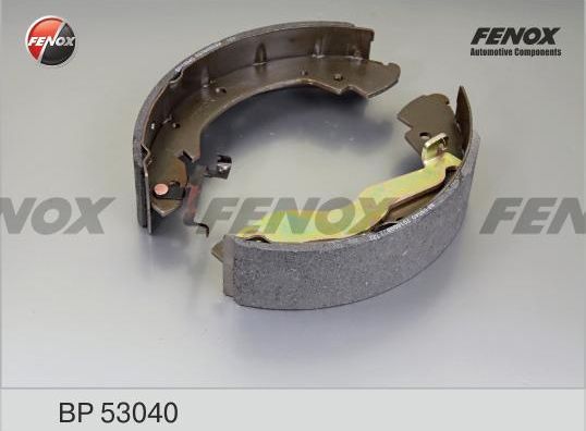 Тормозные колодки Fenox. Артикул BP53040