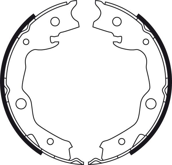 Тормозные колодки (стояночная тормозная система) TRW. Артикул GS8752