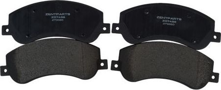 Тормозные колодки Zentparts. Артикул Z07498