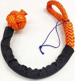 Софт шакл RUS 12 мм/14 т с защитным чулком (Удлиненный). Артикул SL-ST-12-OR