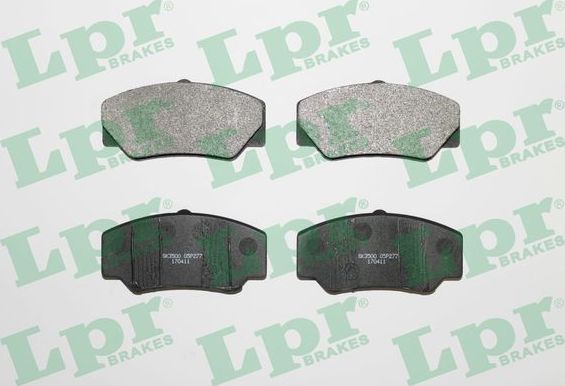 Тормозные колодки LPR. Артикул 05P277
