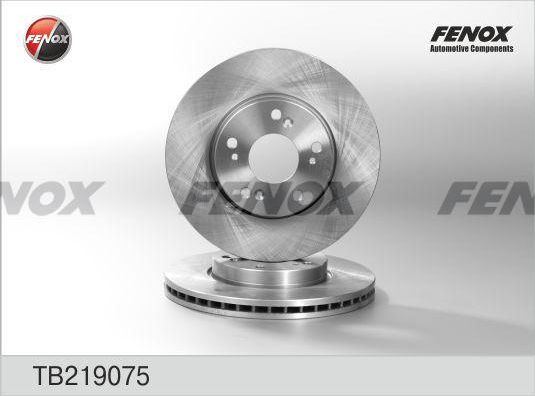 Тормозной диск Fenox. Артикул TB219075